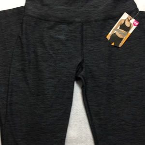 CHARCOAL GREY STRETCH EXERCISE LONG LEGGING